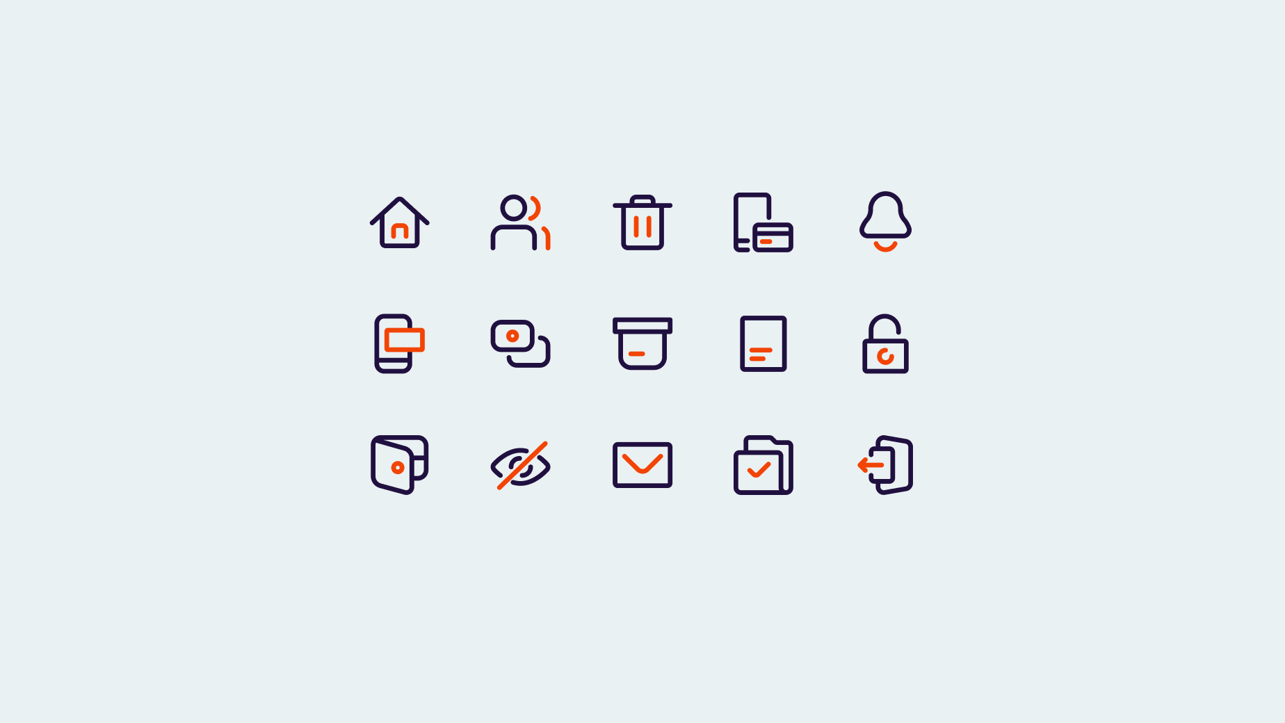 Cadana icon system