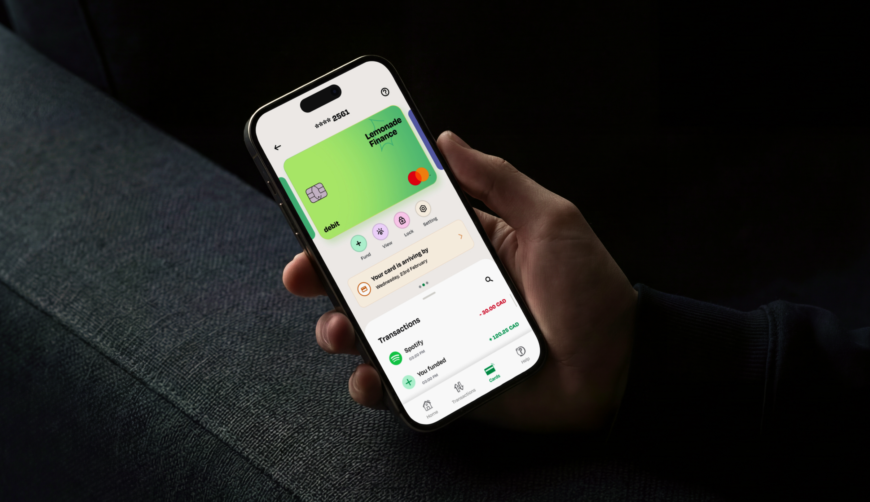 Lemfi app in hand