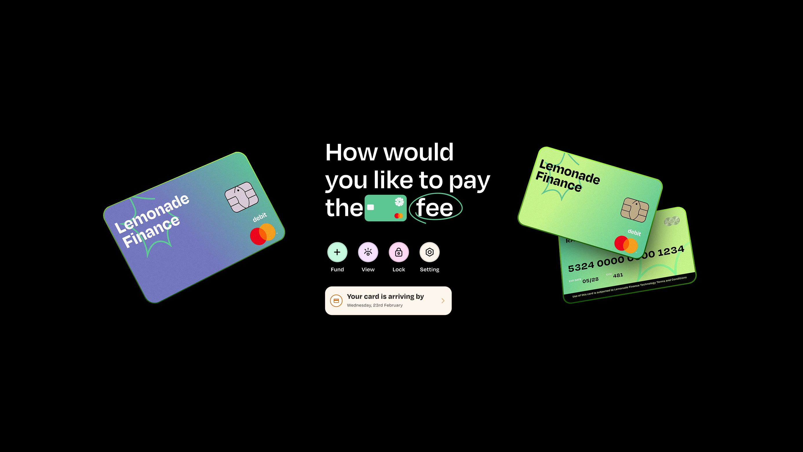 Lemfi card look and feel